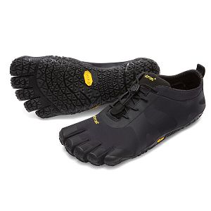 Vibram V-Alpha Black Womens Trail Shoes | India-861053